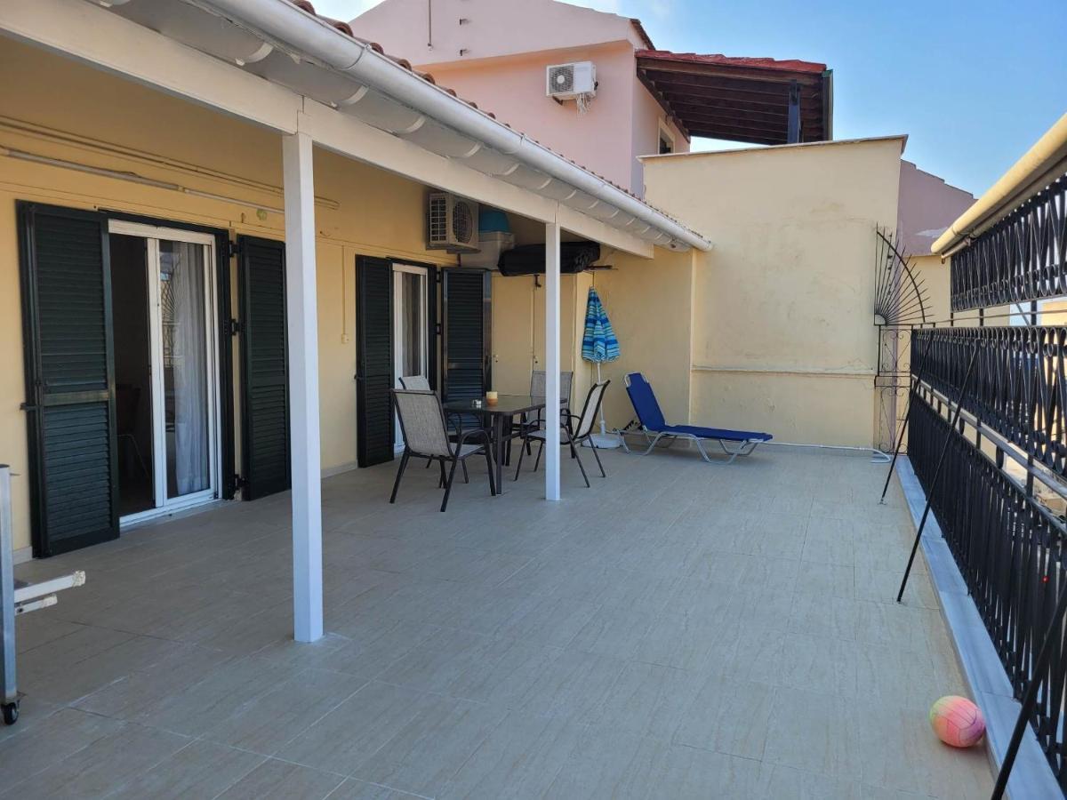 Kiki's Penthouse Apartment Corfu  Bagian luar foto