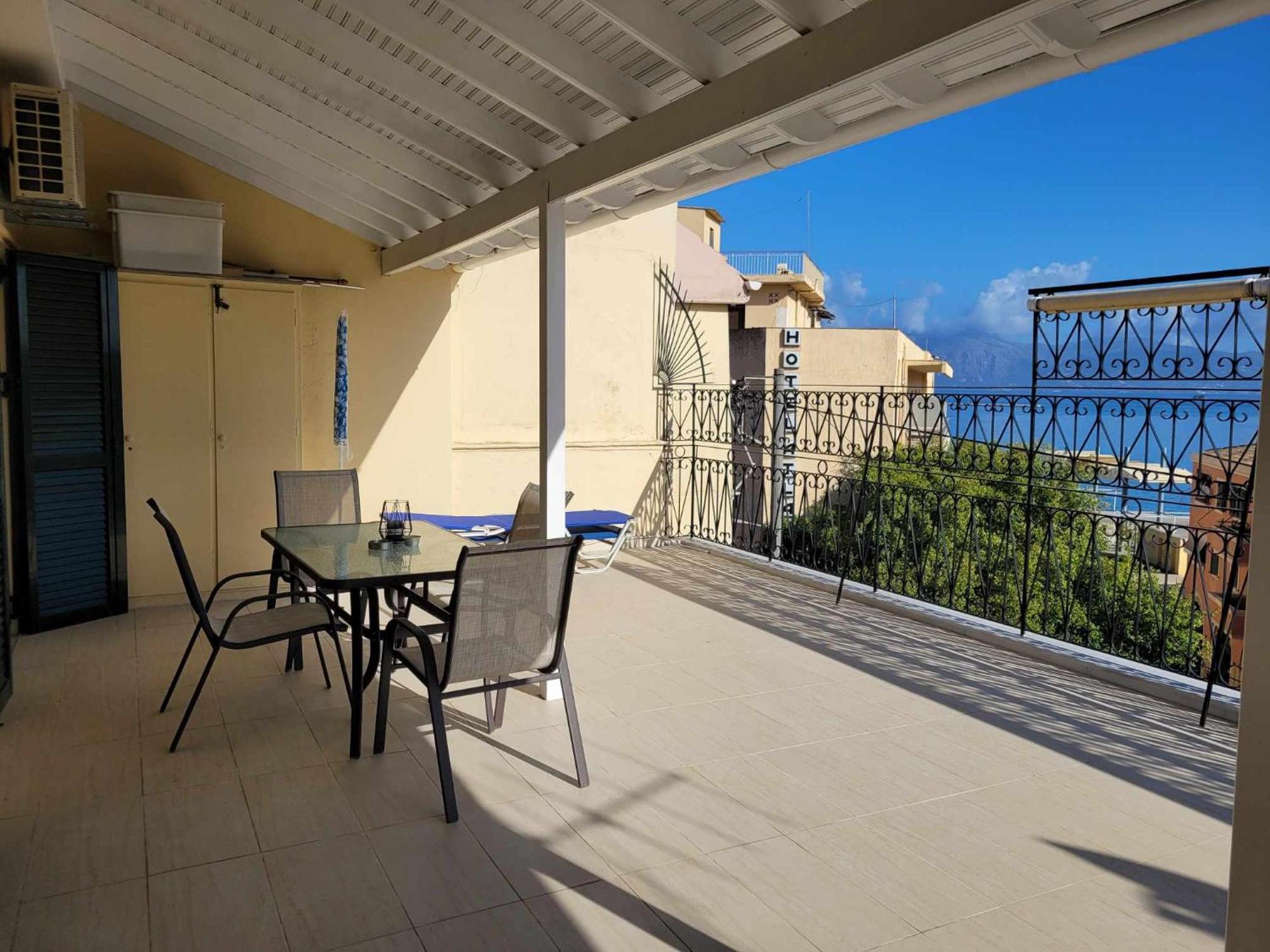 Kiki's Penthouse Apartment Corfu  Bagian luar foto